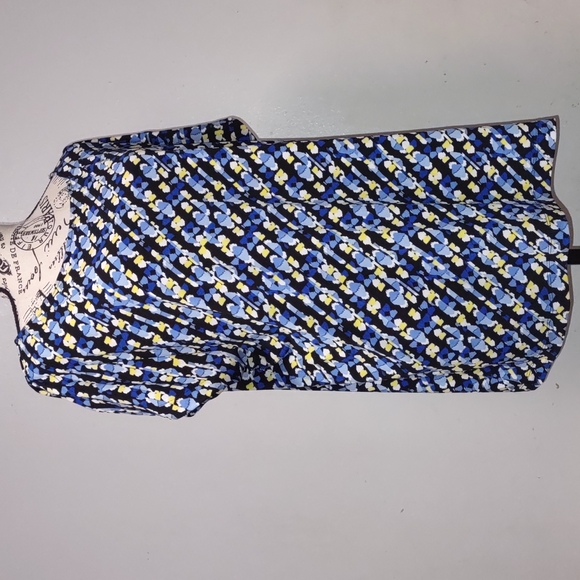 Liz Claiborne Woman Print Tops Plus Size 2X Multicolor - Picture 3 of 11